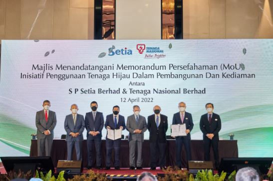 S P Setia partners TNB to promote solar energy in its developments